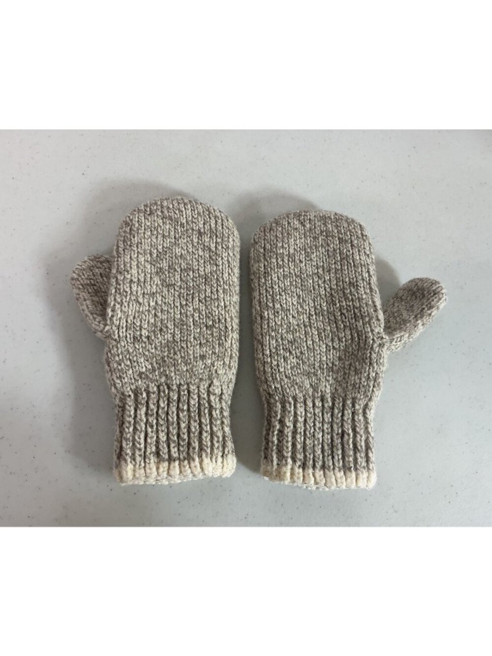 Handknit Wool Mittens Mens Small/Medium